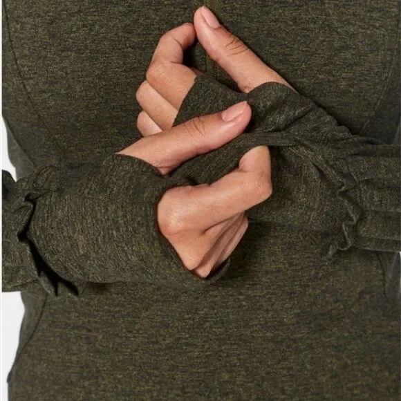 Lululemon Extra Mile 1/2 Zip Pullover Size 2 - Picture 3 of 13